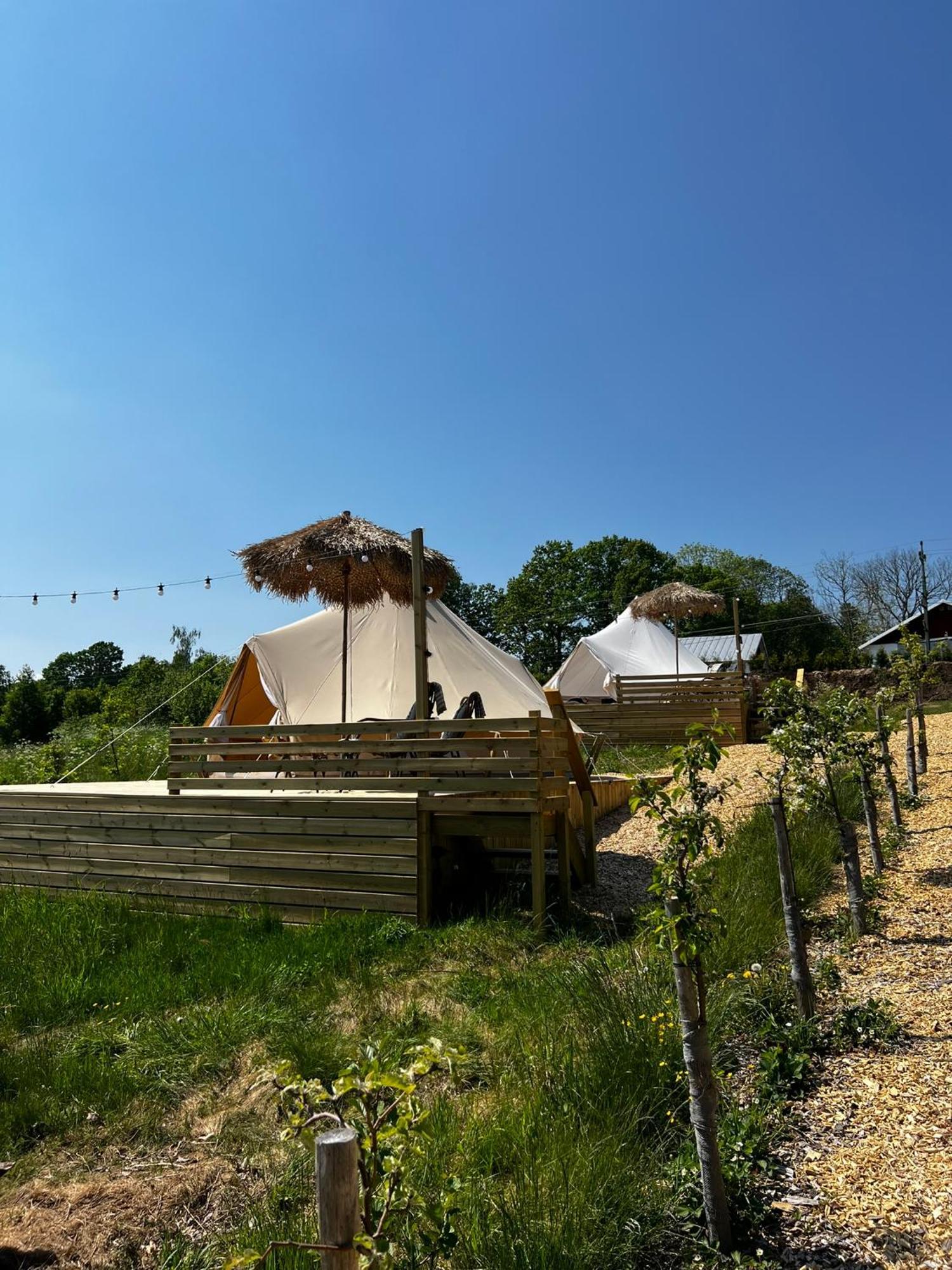 Hotel Vaettervy Glamping Habo Exterior foto